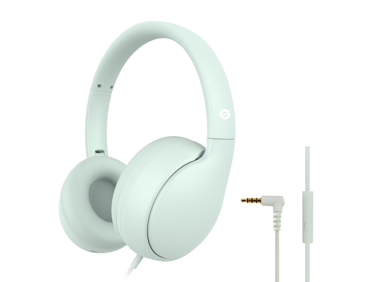 Auricular Infantil Conceptronic Parris04gt Jack 3.5mm Verde