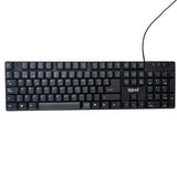 Teclado Español Iggual Estándar Ck-Frameless-105t Negro