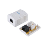 Equip Roseta De Superficie Categoria 6 - X1 Rj45 Blanco