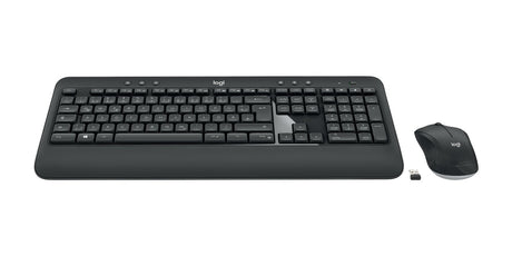 EAN 5099206077379 - Logitech 920-008675 teclado Ratón incluido Universal RF inalámbrico QWERTZ Alemán Negro imagen 1