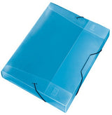 Veloflex Heftbox 2.5 Cm Din A4 Transparente Azul