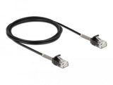 Cable Delock 87018 De Red Negro 2 M Cat6a U/Utp (Utp)