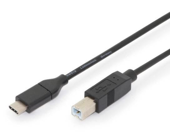 Usb C To Usb B Cable 2m Cusbcmmbm-020-B