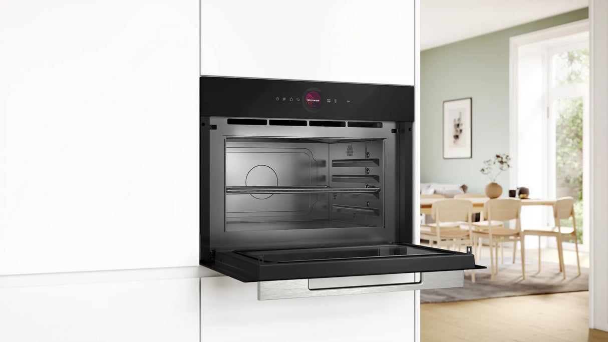 EAN 4242005322718 - Bosch Serie 8 CEG732XB1 microondas Negro Microondas con grill Integrado 36 L 1000 W imagen 2