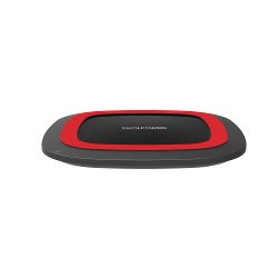 Realpower Freecharger-10 Negro/Rojo, Estación De Carga Inalámbrica Qi
