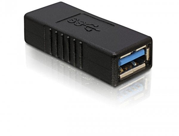 Delock Adaptador Usb 3.0 H/H Negro 65175