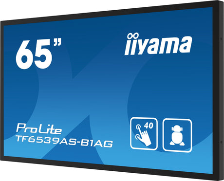 EAN 4948570123902 - iiyama TF6539AS-B1AG pantalla de señalización Pantalla plana para señalización digital 163,8 cm (64.5") L imagen 7