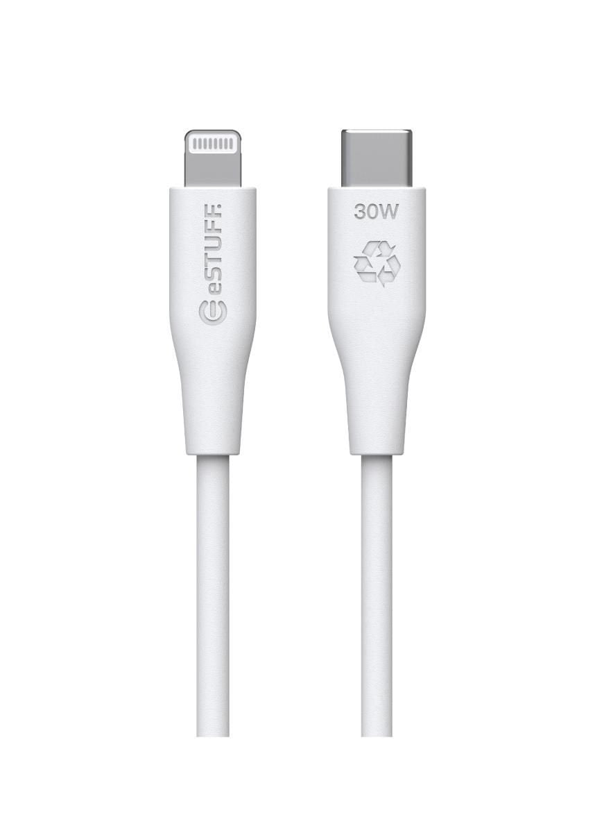 EAN 5715063055434 - eSTUFF ES602270-BULK cable de conector Lightning 2 m Blanco imagen 3