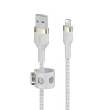 Usb-A To Ltg_braid Silic 3m White