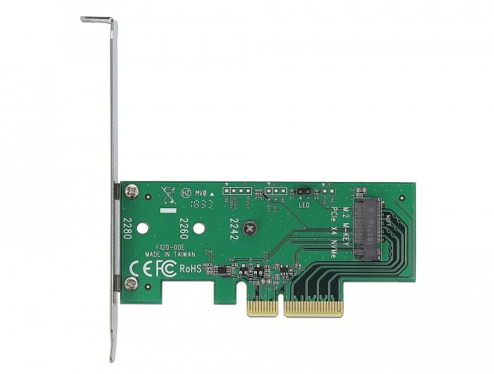 Delock Tarjeta Pci Express Nvme M.2 Key M 80 Mm Bajo Perfilâ 89370