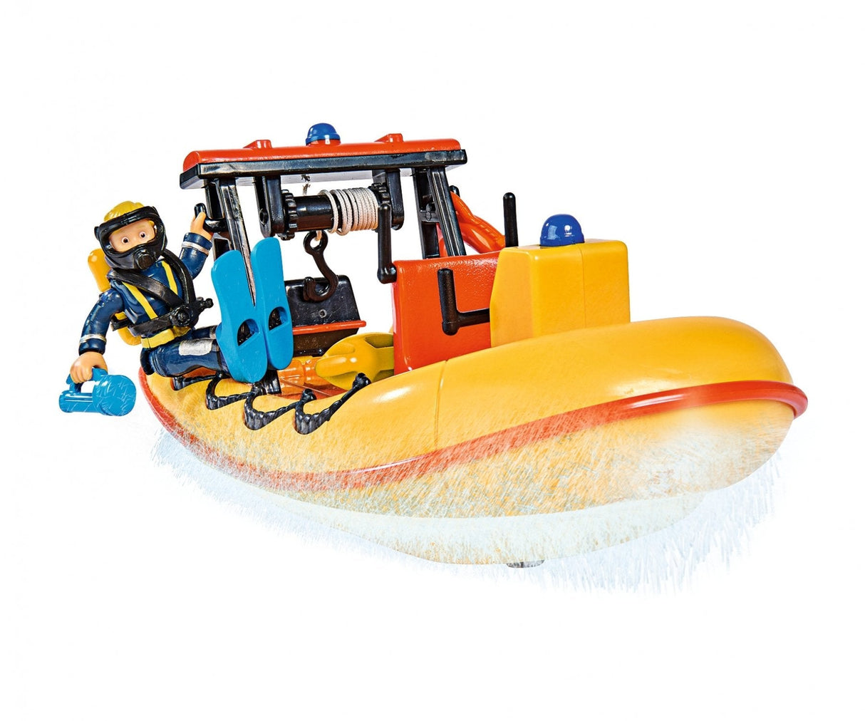 Simba Bombero Sam Neptuno Barco Con Figura, Vehículo De Juguete 109252571