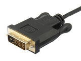 Cable Equip Usb-C Macho A Displayport Dvi 24+1 1.8m Negro 133468
