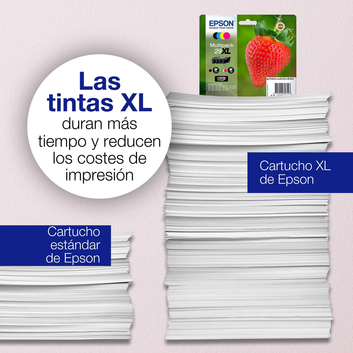 EAN 5057454493730 - Epson Strawberry C13T29824012 cartucho de tinta 1 pieza(s) Original Rendimiento estándar Cian imagen 4