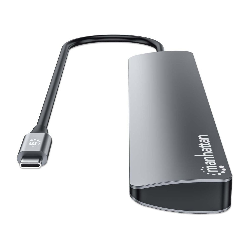 EAN 766623181167 - Manhattan 181167 base para portátil y replicador de puertos Alámbrico USB 3.2 Gen 2 (3.1 Gen 2) Type-C Gri imagen 9