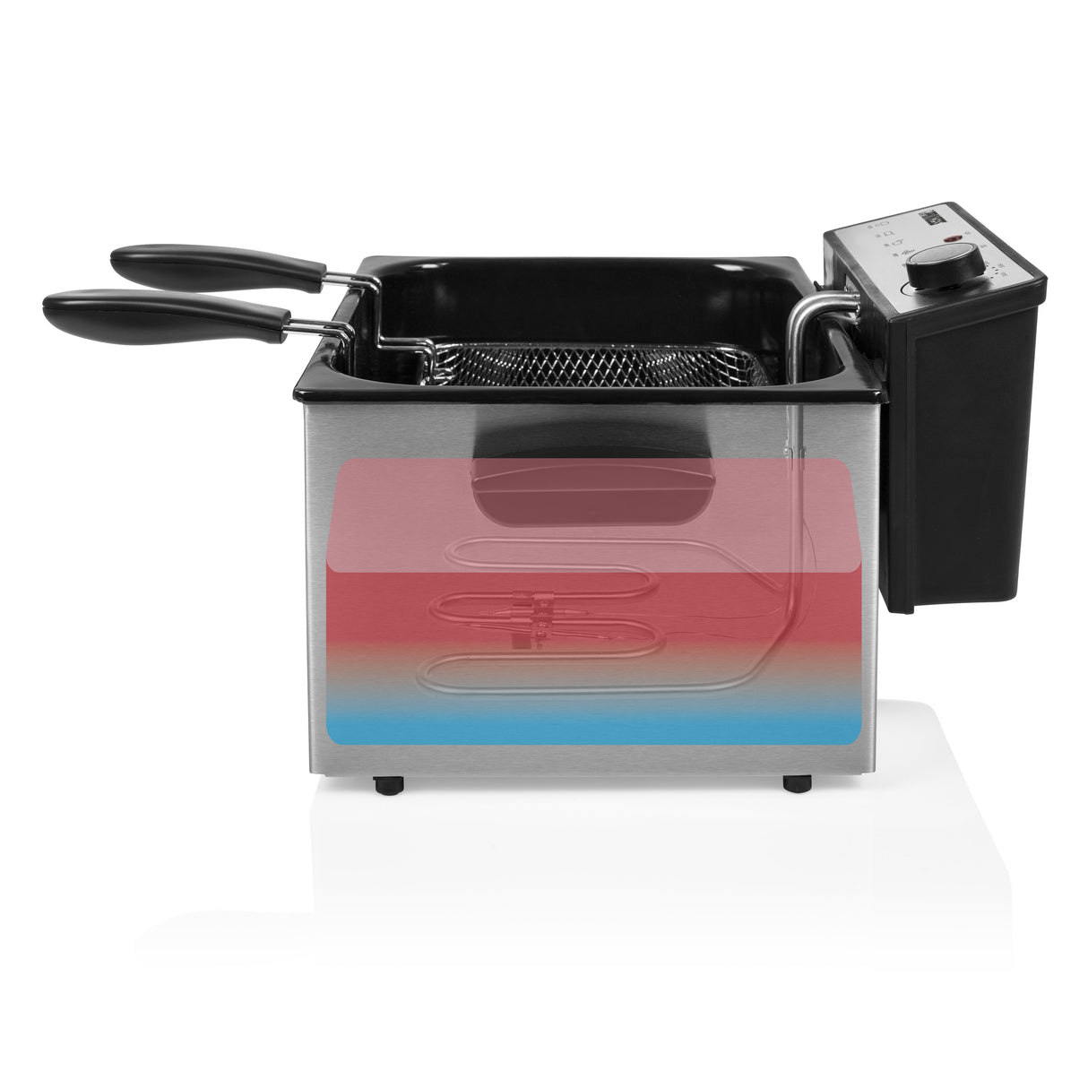 EAN 8713016085702 - Princess 185000 Doble 5 L Independiente 3270 W Negro, Acero inoxidable imagen 5