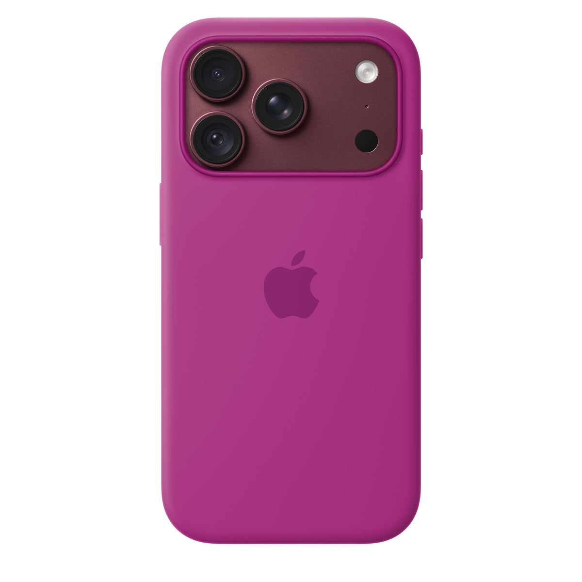 Apple Iphone 18 Pro Silicone Case With Magsafe Magenta