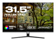 EAN 4589511173121 - JAPANNEXT JN-V315UHDR pantalla para PC 80 cm (31.5") 3840 x 2160 Pixeles 4K Ultra HD LCD Negro imagen 1