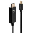 EAN 4002888409209 - Lindy 40920 adaptador de cable de vídeo 0,5 m Mini DisplayPort HDMI Negro imagen 1