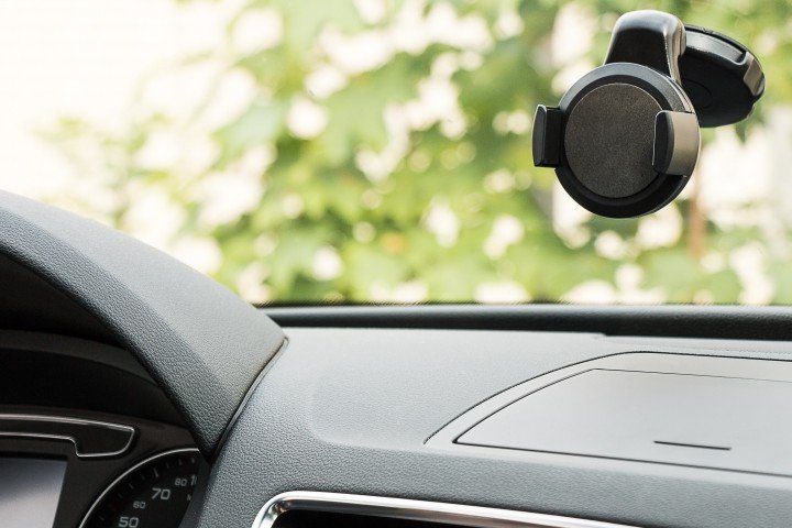 Goobay 40733 Soporte Teléfono Móvil/Smartphone Negro Negro, Teléfono Móvil/Smartphone, Coche, Negro