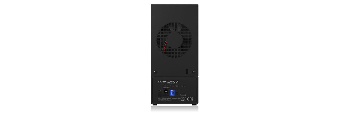Icybox Caja Externa Para 2 Discos 2-Fa.Raid F. 2x 2,5" O.3,5" Sata Laufw. Retail