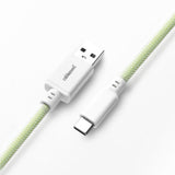 Cablemod Classic Coiled Keyboard Cable Usb-C A Usb Tipo A, Verde Lima Sorbet - 150cm