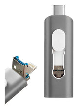 EAN 8434847047027 - COOL Accesorios 8434847047027 unidad flash USB 128 GB USB Type-A/USB Type-C/Lightning Gris imagen 1