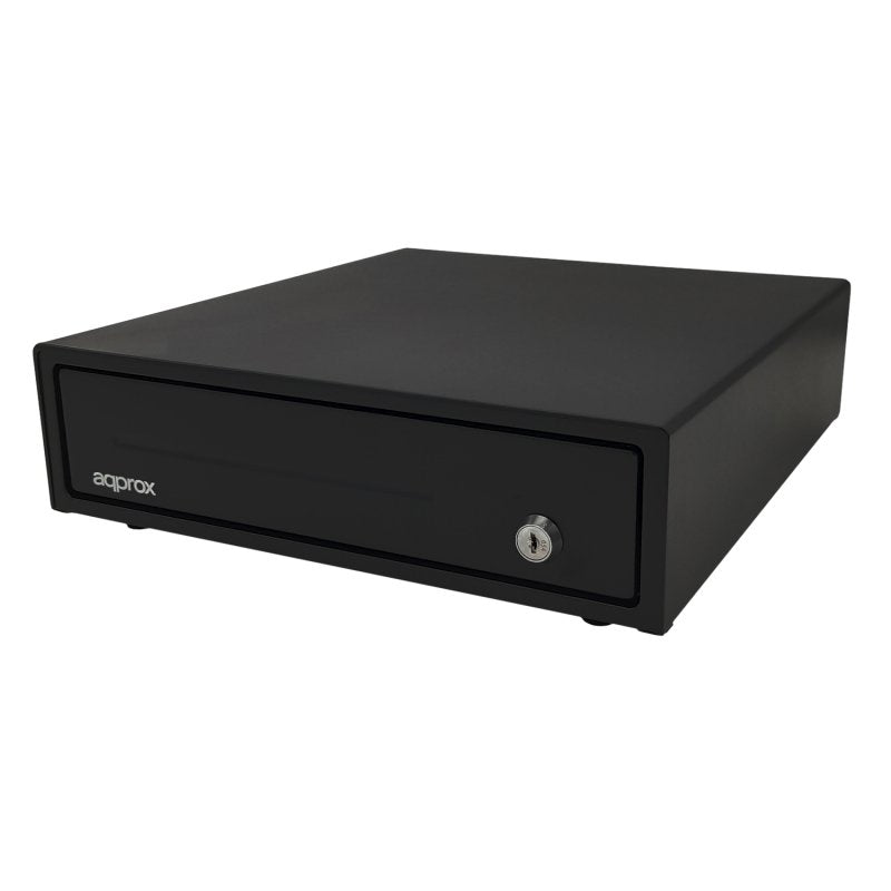 Cajón Portamonedas Approx Appcash33/ Manual Y Automático/ Negro