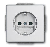 Busch Jaeger 20eucks-83 Steckdosen-Einsatz Future Linear Alusilber