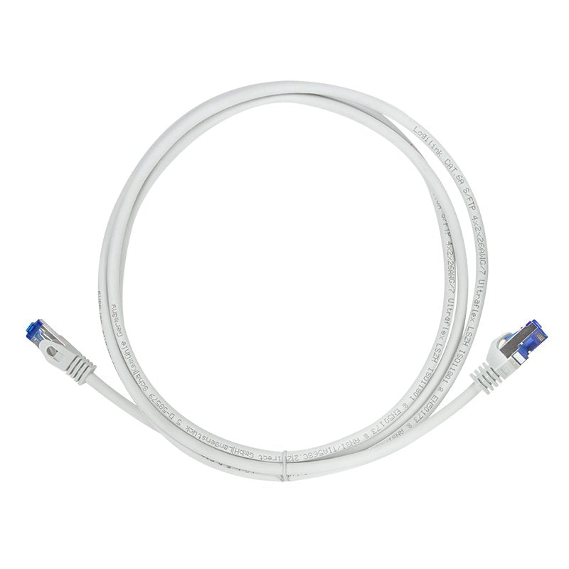 Logilink Cable De Red Ultraflex, Cat.6a, S Ftp, Gris, 7,5 M