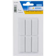 EAN 4008705151863 - HERMA 15186 etiqueta autoadhesiva Rectángulo Blanco 6 pieza(s) imagen 1
