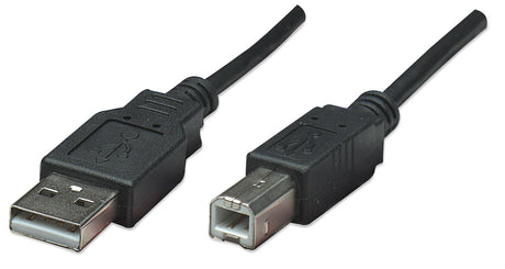 EAN 0766623374507 - Manhattan 374507 cable USB USB 2.0 0,5 m USB A Negro imagen 1