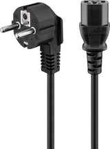 EAN 4040849595660 - Goobay 59566 cable de transmisión Negro 1,8 m Enchufe tipo F C13 acoplador imagen 1