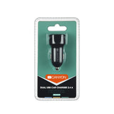 Canyon Cargador Para Coche 2port 2.4a,2xusb-A Negro