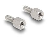 Delock 67025 Carcasa D-Sub Para 9 Pines Macho / Hembra; Carcasa De Plástico Para Cable Plano