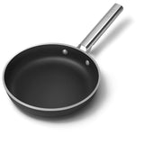 Smeg Fpf2402blm Bratpfanne, 24 Cm, Keramik, Edelstahlgriff, Mattschwarz