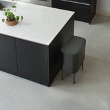 Papelera Brabantia Bo Touch Negro Mate, 3 X 11 L