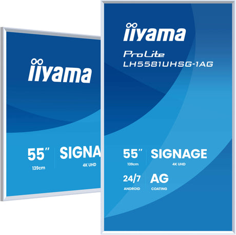 EAN 4948570125623 - iiyama LH6581UHSG-1AG pantalla de señalización Panel plano interactivo 163,8 cm (64.5") Wifi 500 cd / m²  imagen 5