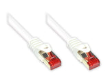Goodconnections Cable De Red Con Protector De Pestaña, Cat. 6, S Ftp, Pimf, Pvc, 250mhz, Blanco, 30m,