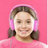 Celly Kidsbeat Auriculares Alámbrico Diadema Música Rosa