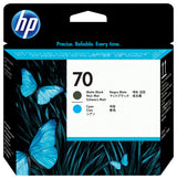 EAN 0882780390751 - HP 70 Matte Black and Cyan DesignJet Printhead cabeza de impresora Inyección de tinta térmica imagen 3