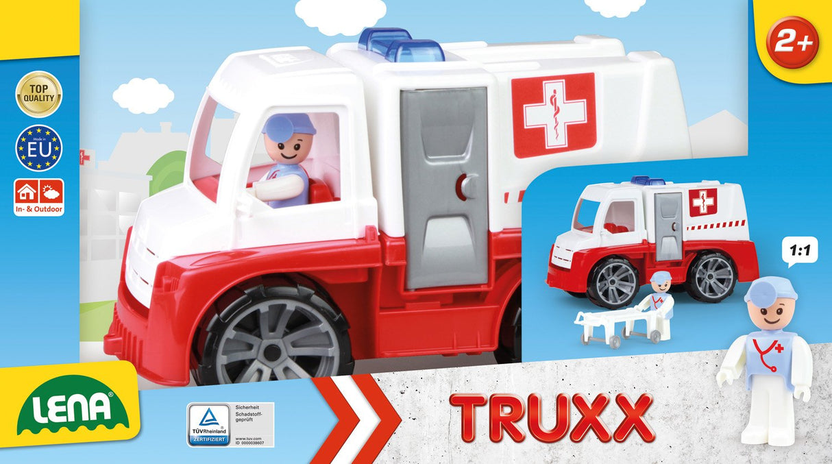 Lena Truxx Ambulance     With Accessories Box