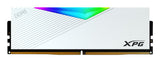 Memoria  Adata Dimm 16 Gb Ddr5-6000 (1x 16 Gb)Blanco, Ax5u6000c3016g-Clarwh, Lancer Rgb, Intel Xmp