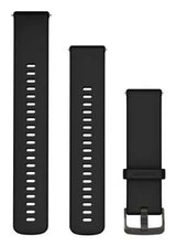 Garmin Ersatzarmband (22 Mm), Silikon Schwarz Schiefergrau
