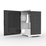 Caja Pc Zalman M4 White Matx Mini Tower 4 Fans Argb