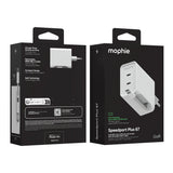 Zagg Mophie Netzteil Gan 67w 2x Usb-C 2026 Blanco