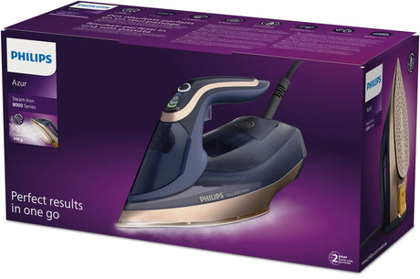 EAN 8720389004681 - Philips DST8050/20 plancha Plancha a vapor Suela SteamGlide Elite 3000 W Azul imagen 3