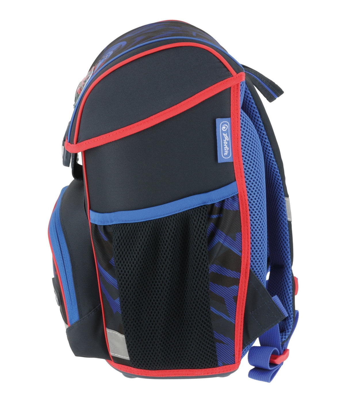 EAN 4008110370934 - Herlitz Loop Plus High Speed juego de mochila escolar Niño Poliéster Azul, Rojo imagen 9