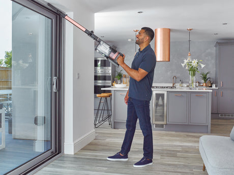 EAN 0622356254601 - Shark Stratos Aspiradora escoba 2 en 1 Batería Secar Sin bolsa Negro, Durazno imagen 18