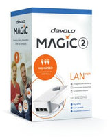 Devolo Magic 2 Lan Triple Powerline Erweiterungsadapter 8506 Be 2400 - Stromnetz (Powerline) - 2,4 Gbps