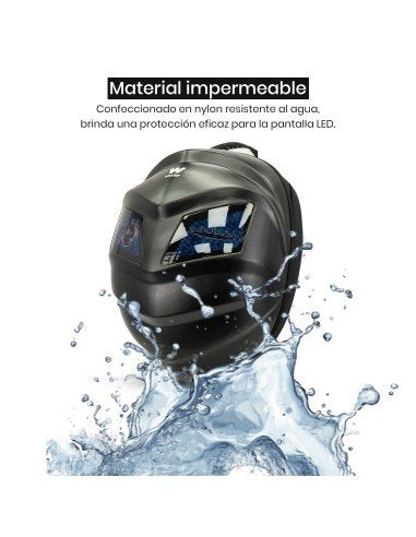 Mochila Con Pantalla Led Woxter Black Knight Capacidad 30l Negra